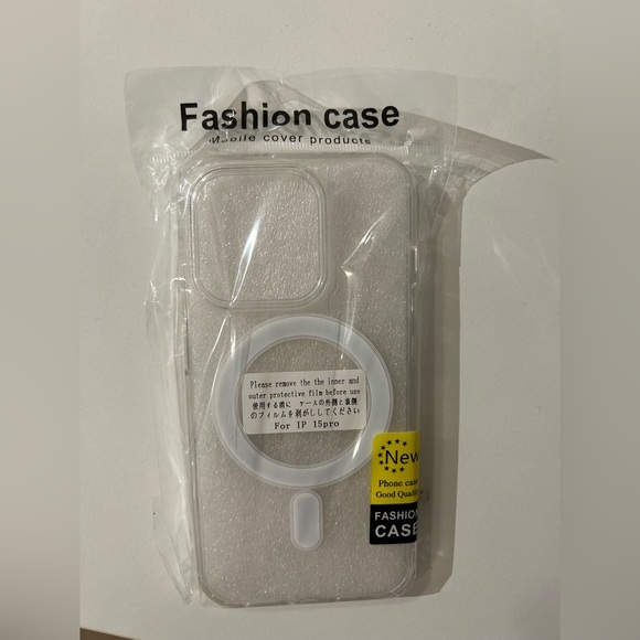 NEW iPhone 15 Pro Case Clear, anti-yellowing cover case 6.1 inch - Picture 6 of 10